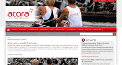 Desktop Screenshot of acora.fr